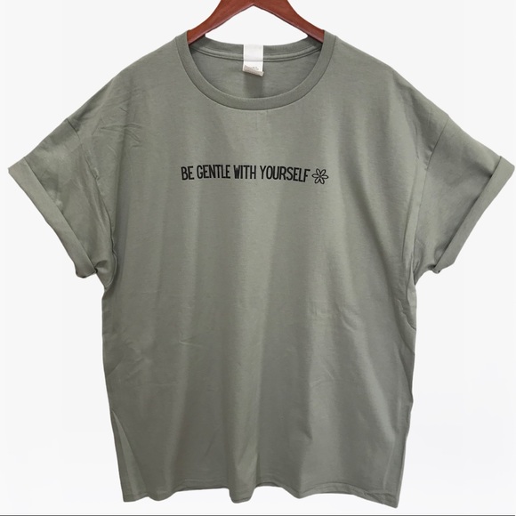 BE GENTLE WITH YOURSELF Unisex Adult 100% Cotton T-Shirt - Various - Picture 4 of 7